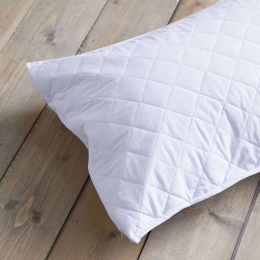Κάλυμμα Μαξιλαριού Abbraccio Καπιτονέ White Nima 45Χ65 45x65cm 100% Βαμβάκι
