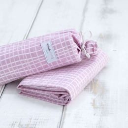 Σεντόνι Παιδικό - Totter Pink Nima Μονό 170x255cm 100% Βαμβάκι