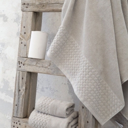 Πετσέτα Bundle Beige Nima Χεριών 30x50cm 100% Βαμβάκι