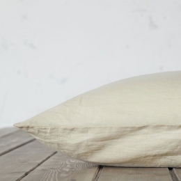 Σεντόνι Linen Beige Nima Διπλό 200x260cm Λινό