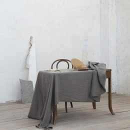 Σουπλά Σετ 2τμχ. Linho - Dark Grey Nima 35x50cm Λινό