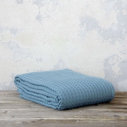 Κουβέρτα Habit - Petrol Υπέρδιπλη Nima Υπέρδιπλο 220x240cm 100% Βαμβάκι