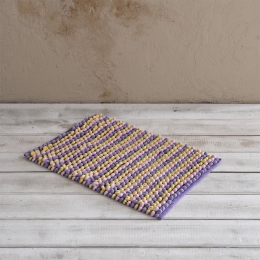 Πατάκι Μπάνιου Mantle Lavender Nima 70 x 110 Βαμβάκι-Πολυέστερ