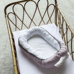 Φωλιά Βρεφική Baby Nest Pink Nima 100% Βαμβάκι