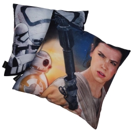 Διακοσμητικό Μαξιλάρι Παιδικό 5505 Starwars Lego Black-White Das Baby 40Χ40 40x40cm Polyester