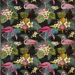 Χαλί Amazzonia Fenic 396X Black-Multi Carpet Couture 300X400cm