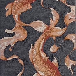 Χαλί Carol 191X/Q03 Gold-Anthracite Carpet Couture 160X230cm