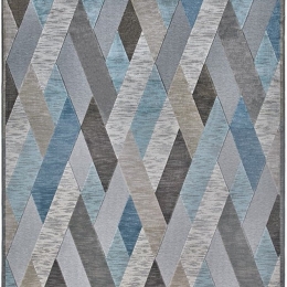 Χαλί Genova 38503/5959/91 Anthracite-Blue Carpet Couture 200X290cm