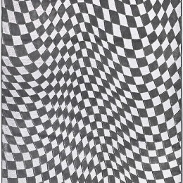 Χαλί Genova 38526/5959/91 Black-White Carpet Couture 135X195cm