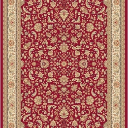 Χαλί Hali 7677/014 Red-Beige Carpet Couture 170X230cm