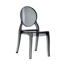 Καρέκλα Elizabeth Black 32-0018  47X50X90cm Siesta Πολυπροπυλένιο