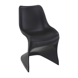 Καρέκλα Bloom Black 20-0025 50X58X85cm Siesta