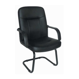 Καρέκλα Υποδοχής Bs2500 Black 01-0588 60X65X95cm