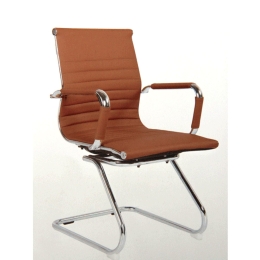 Καρέκλα Υποδοχής Bs 8250 Brown 01-0154 56X61X90cm