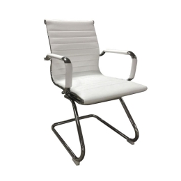 Καρέκλα Υποδοχής Bs 8250 White 01-0161 56X61X90cm
