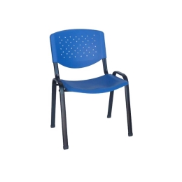 Καρέκλα Υποδοχής Μήλος Blue 01-0209 54X59X78cm