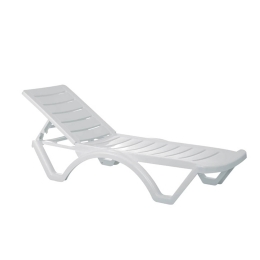 Ξαπλώστρα Aqua White 02-0026 Siesta