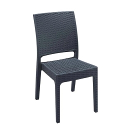Καρέκλα Florida Dark Grey 53-0056 Siesta