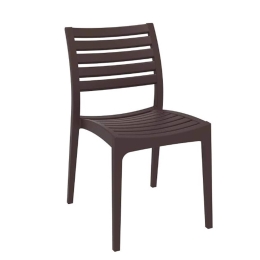 Καρέκλα Ares Dark Brown 20-0337 Siesta
