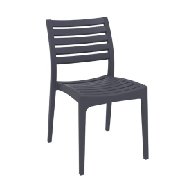 Καρέκλα Ares Dark Grey 20-0336 Siesta