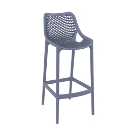 Σκαμπό Air Bar 75 Dark Grey 20-0369 45Χ53X105cm Siesta Πολυπροπυλένιο