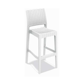 Σκαμπό Jamaica White 53-0062 40Χ51X108cm Siesta