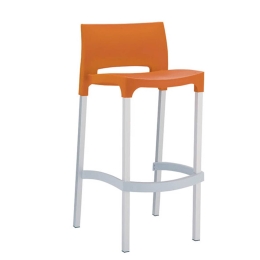 Σκαμπό Gio Orange 20-0036 39Χ45X75/96cm Siesta