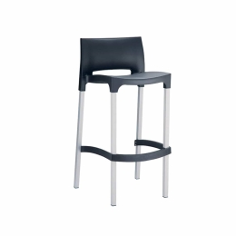 Σκαμπό Gio Black 20-0034 39Χ45X75/96cm Siesta