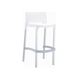 Σκαμπό Gio White 20-0040 39Χ45X75/96cm Siesta