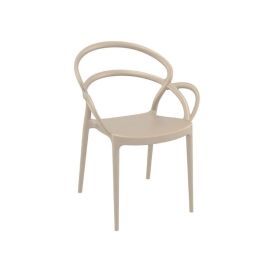 Πολυθρόνα Mila Dove Grey 20-0130 57X56X83cm Siesta
