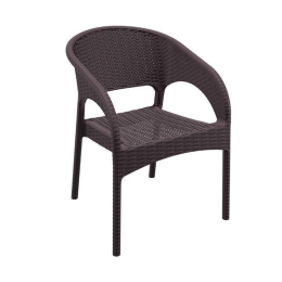 Πολυθρόνα Panama Brown 53-0007 Siesta