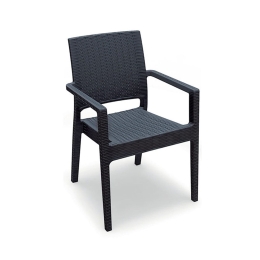 Πολυθρόνα Ibiza Dark Grey 53-0014 Siesta