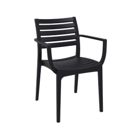 Πολυθρόνα Artemis Black 20-0328 Siesta