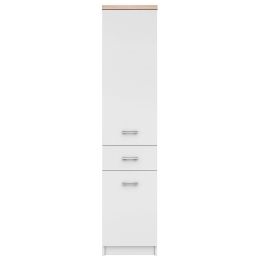 Ντουλάπα Top Mix 40χ33χ183 cm TO-TOPREG2D1SW Μονόφυλλη Μελαμίνη