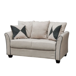Καναπές Ashley Beige E986,2 142X80X88 cm Ύφασμα