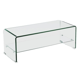 Τραπεζάκι Glasser Clear  ΕΜ731 100X50Χ43 cm