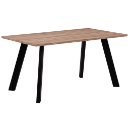 Τραπέζι Baxter EM817 140X80X75 cm Μέταλλο,Ξύλο