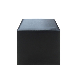 Σκαμπό Club Black E7047,1 37X37X42 cm Τεχνόδερμα