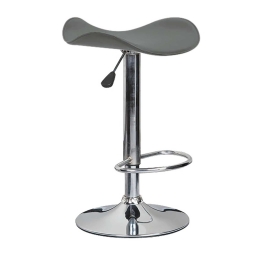 Σκαμπό Μπάρ Saddle ΕΜ100,3 45Χ43Χ64/85 cm Σετ 2τμχ Μέταλλο,PVC