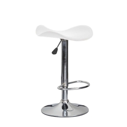 Σκαμπό Μπάρ Saddle ΕΜ100,5 45Χ43Χ64/85 cm Σετ 2τμχ Μέταλλο,PVC