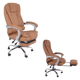 Καρέκλα Γραφείου Relax BF9700 Beige EO573.2 72x68x118/126 cm