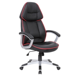 Καρέκλα Γραφείου Bucket BF7900 Black-Red EO273 68x65x122/132 cm