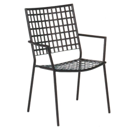 Πολυθρόνα Castello Black Ε5164,1 57x62x89 cm