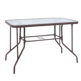 Τραπέζι Baleno Brown Ε2403 110X60X71 cm