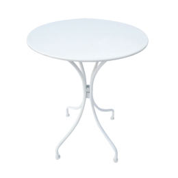 Τραπέζι Park White Ε5170 Φ60X70 cm