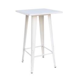 Τραπέζι Bar Relix Antique White Ε5203,12 60Χ60Χ101 cm