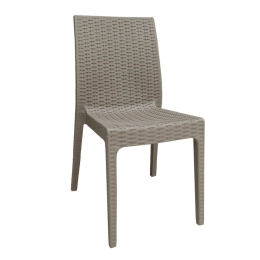 Καρέκλα Dafne Beige Rattan Ε328,4 46Χ55Χ85 cm