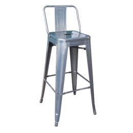 Σκαμπό Μπάρ Relix Metal Ε5199,6 43X43Χ100 cm Μέταλλο