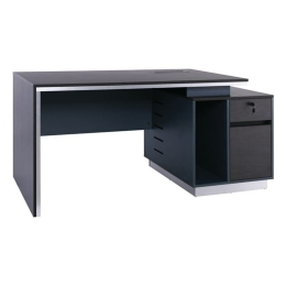 Γραφείο Advance ΕΟ823 180x80x75cm Wallnut-Grey