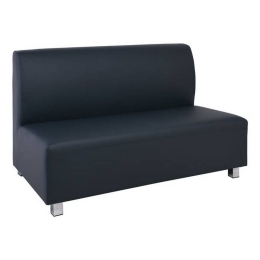 Καναπές 2θέσιος Bandy Ε952,25 130x71x88cm Pu Grey Τεχνόδερμα